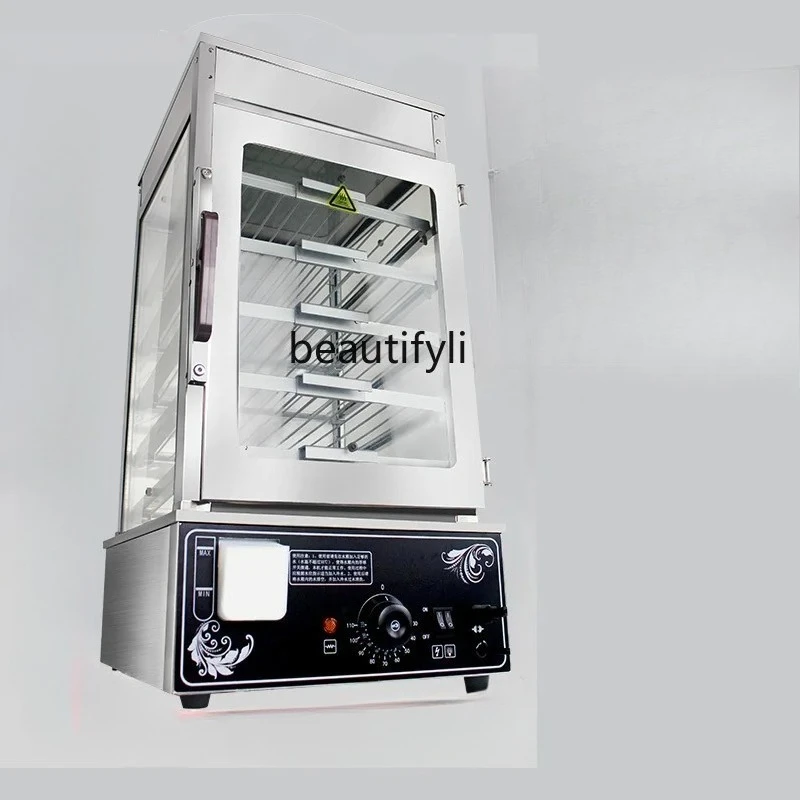 Commercial desktop small steamer cabinet glass electric steamer steamed bread thermal insulation convenience store
Commercial desktop small steamer cabinet glass electric steamer steamed bread thermal insulation convenience store