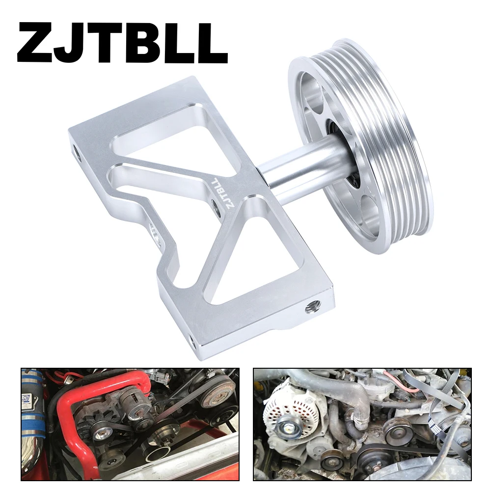 ZJTBLL Billet Competition Air Pump Idler Bracket With Pulley Smog Pump Idler Double Bearing For 79-95 Ford Mustang 5.0
ZJTBLL Billet Competition Air Pump Idler Bracket With Pulley Smog Pump Idler Double Bearing For 79-95 Ford Mustang 5.0