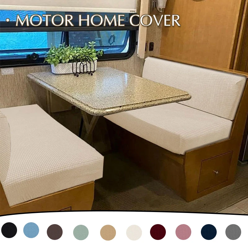 RV Dining Chair Split Cushion Cover Solid Color Antifouling Thickened Elastic Sofa Seat Protective Cover Backrest Cover
RV Dining Chair Split Cushion Cover Solid Color Antifouling Thickened Elastic Sofa Seat Protective Cover Backrest Cover