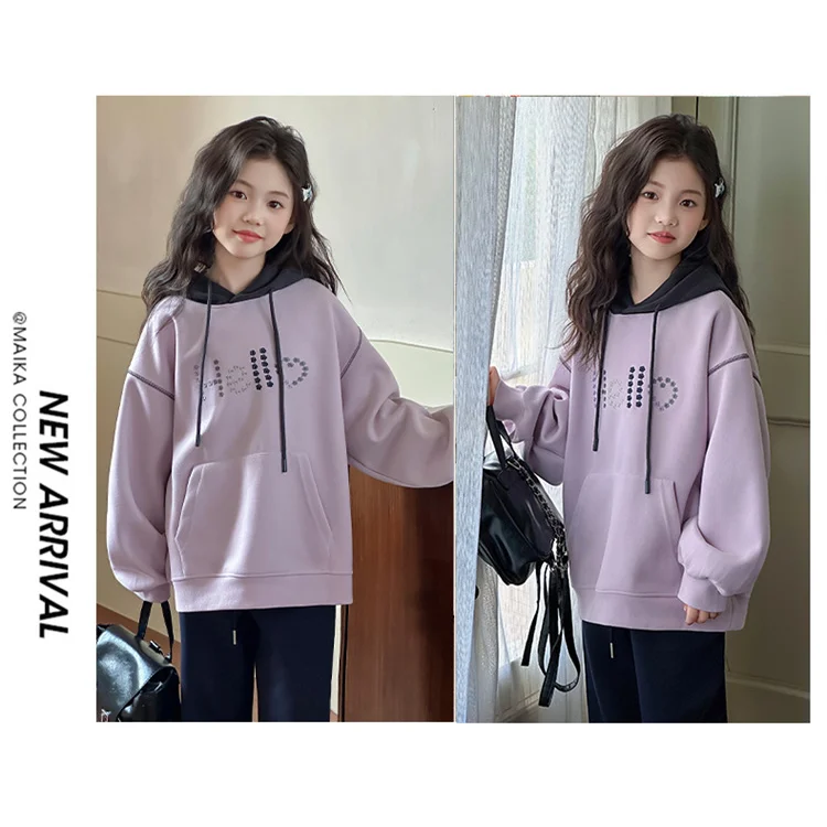 Kawaii модная толстовка с капюшоном для девочек, футболка, студенческая осенняя повседневная пуловер с длинными рукавами и героями мультфильмов, рубашка, топы, детская одежда
Kawaii модная толстовка с капюшоном для девочек, футболка, студенческая осенняя повседневная пуловер с длинными рукавами и героями мультфильмов, рубашка, топы, детская одежда