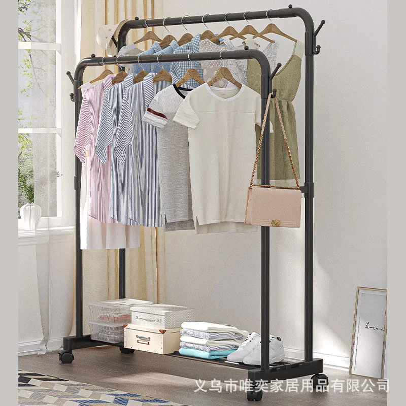 Floor-to-ceiling hanger clothing store dormitory bedroom hanging clothes rack indoor drying rack movable multi-functional coat r
Floor-to-ceiling hanger clothing store dormitory bedroom hanging clothes rack indoor drying rack movable multi-functional coat r