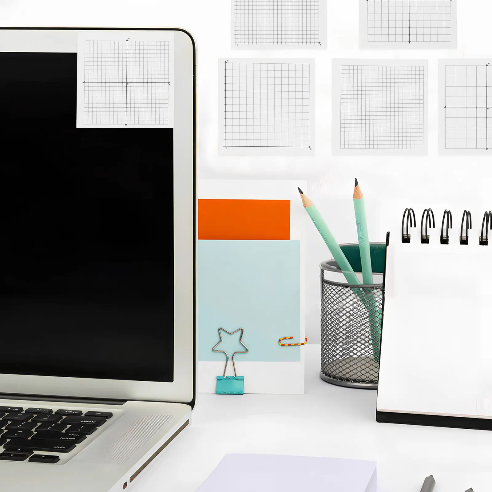 6Pcs Grid Pattern Strong Hold Adhesive Memo Pads Easy Tear Off for Tasks Appointments Reminders Graph Paper
6Pcs Grid Pattern Strong Hold Adhesive Memo Pads Easy Tear Off for Tasks Appointments Reminders Graph Paper