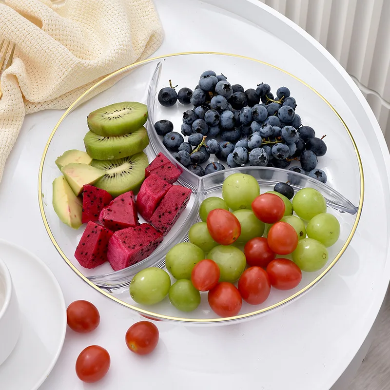 Fruit plate Household large simple three-point candy snack plate Modern living room coffee table Fruit snack side dish plate
Fruit plate Household large simple three-point candy snack plate Modern living room coffee table Fruit snack side dish plate