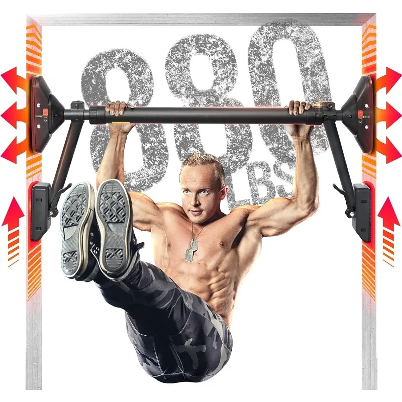 Pull Up Bar/Chin up bar Upper Body Workout Bar, Super load-bearing: Dual Security Locking, Two-way Support Fitness Strength Trai
Pull Up Bar/Chin up bar Upper Body Workout Bar, Super load-bearing: Dual Security Locking, Two-way Support Fitness Strength Trai