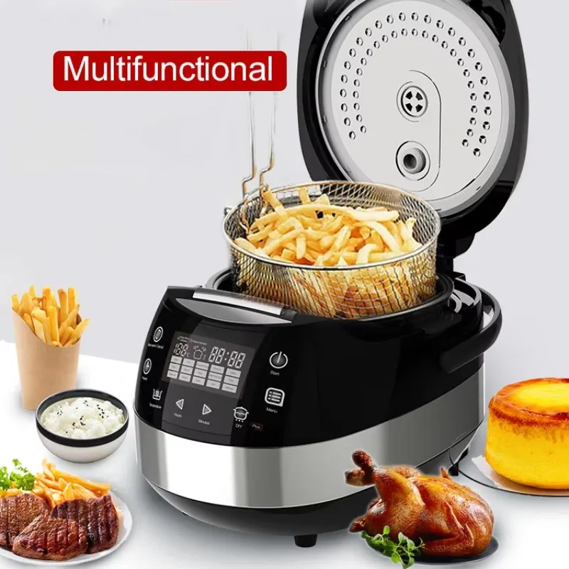 OEM Classic 5L 6cup Stainless steel multi digital novel black electric rice cooker price
OEM Classic 5L 6cup Stainless steel multi digital novel black electric rice cooker price