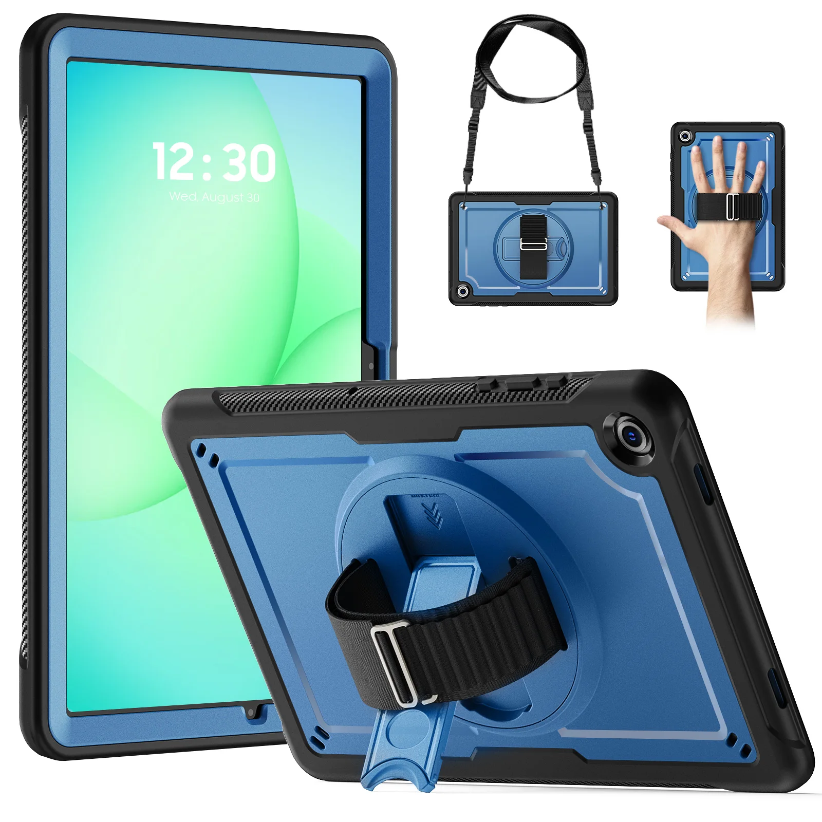 Универсальный чехол-подставка с гибридной подставкой для Samsung Tab A11 A9 Plus 2025 2023 SM-X230 X236 X210 X215 X216 X218, вращающаяся крышка, плечевой ремень
Универсальный чехол-подставка с гибридной подставкой для Samsung Tab A11 A9 Plus 2025 2023 SM-X230 X236 X210 X215 X216 X218, вращающаяся крышка, плечевой ремень