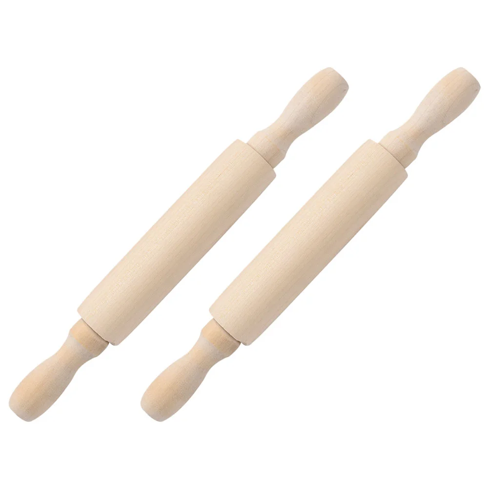 2 Pcs Mini Rolling Pin Small Wooden Dough Roller Household Baking Tool Clay Kids Toy For Child
2 Pcs Mini Rolling Pin Small Wooden Dough Roller Household Baking Tool Clay Kids Toy For Child