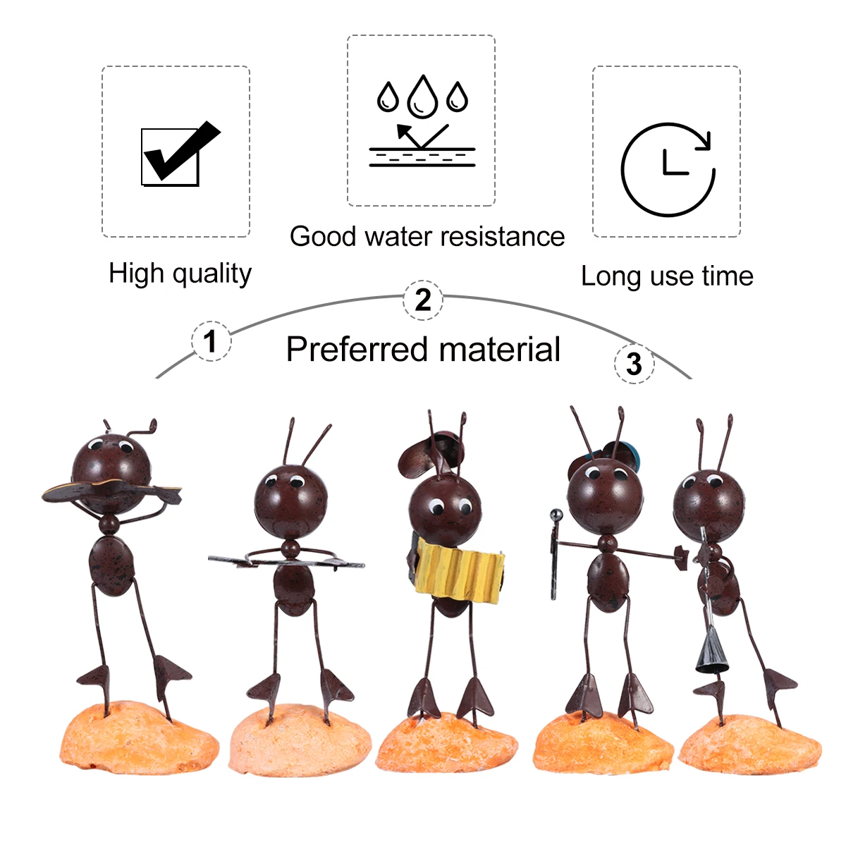 5 Pcs Ants Ornament Ant Decorations High Quality Desktop Tabletop Office Home Crafts Miniature Models Family
5 Pcs Ants Ornament Ant Decorations High Quality Desktop Tabletop Office Home Crafts Miniature Models Family