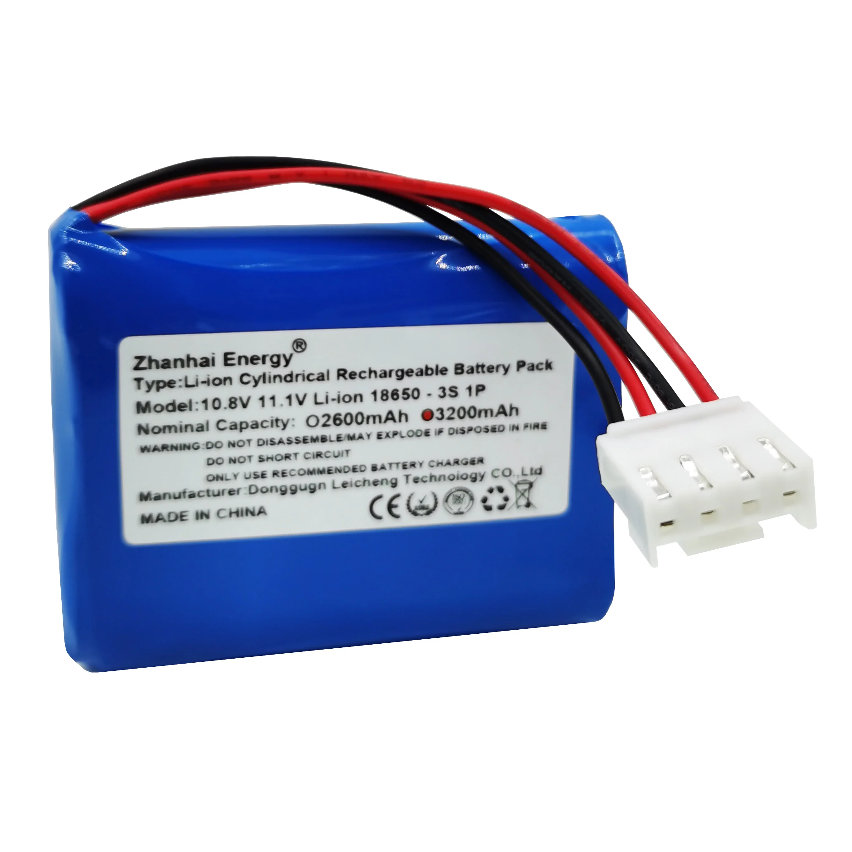 10.8V 11.1V 2600mAh 3200mAh Li-Ion Rechargeable Battery Pack For Car Household Vacuum Cleaner Backup New Customizable Wholesale
10.8V 11.1V 2600mAh 3200mAh Li-Ion Rechargeable Battery Pack For Car Household Vacuum Cleaner Backup New Customizable Wholesale
