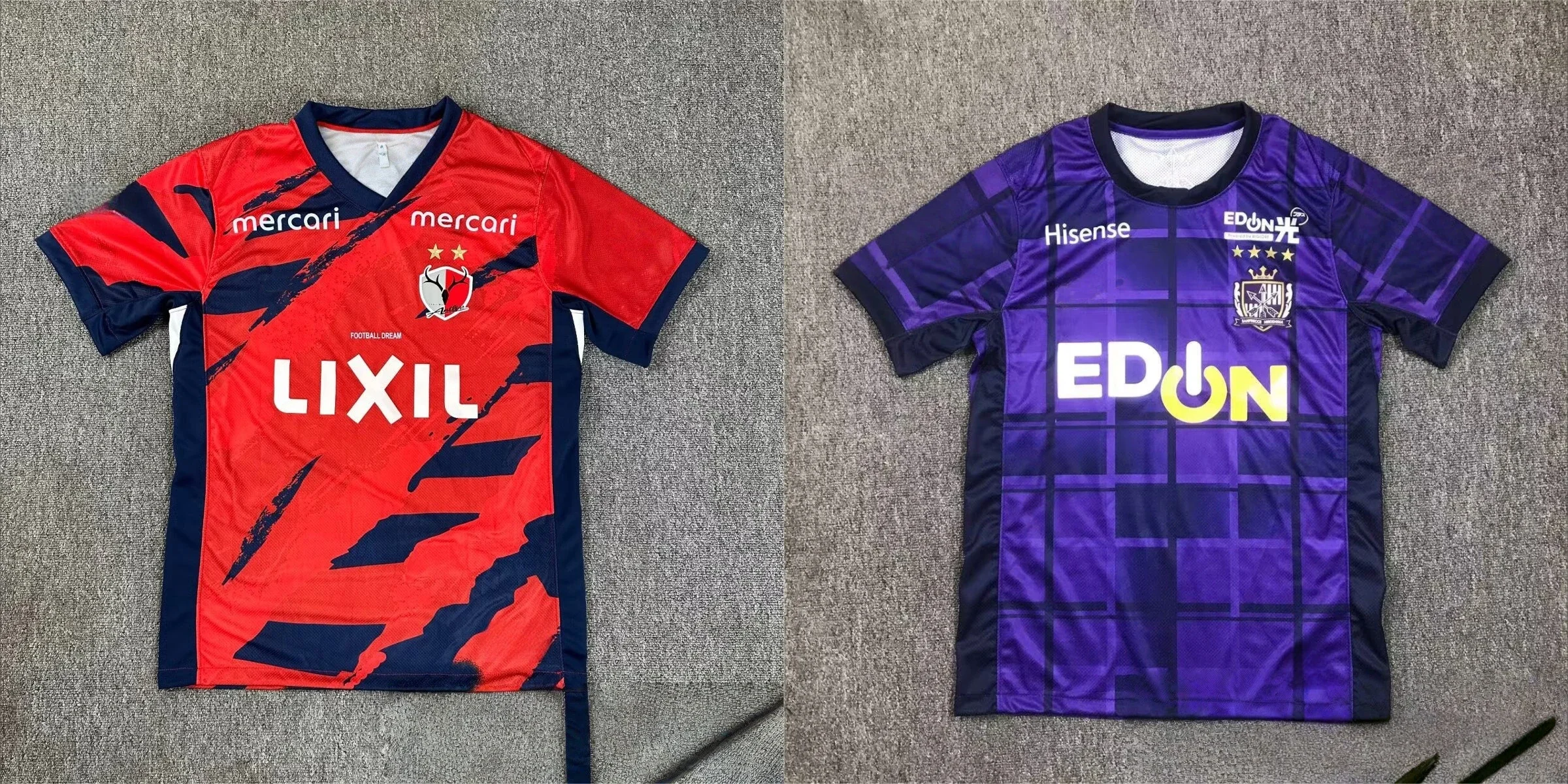 2025 Mens Kashima Antlers Short Sleeve Football Shirt Youth Kids Oversized Training Soccer Uniform Breathable Jersey
2025 Mens Kashima Antlers Short Sleeve Football Shirt Youth Kids Oversized Training Soccer Uniform Breathable Jersey