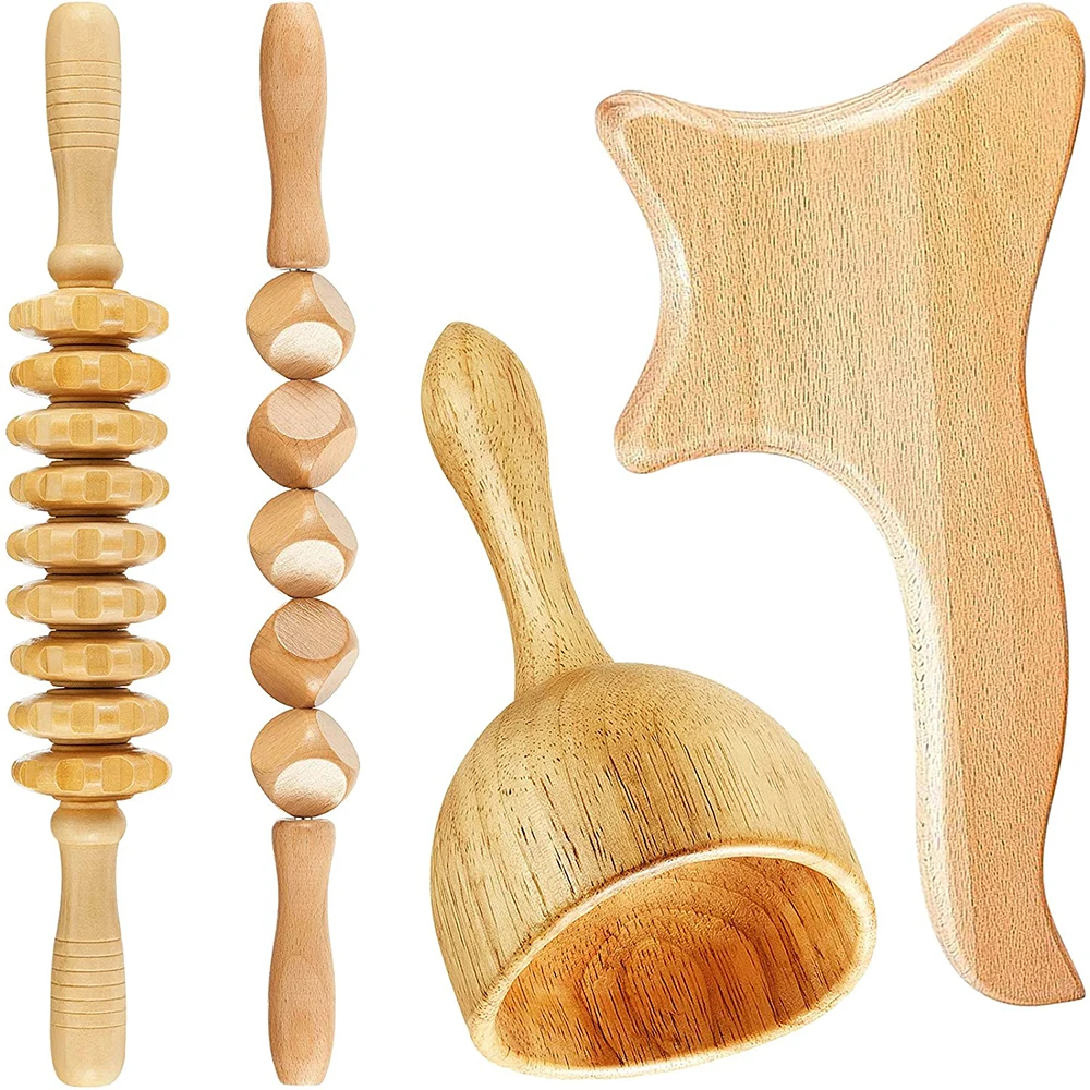 Natural Wood Massager Lymphatic Drainage Anti-Cellulite Cupping Gua Sha Full Body Massage Roller for Fascia Muscle Pain Relief
Natural Wood Massager Lymphatic Drainage Anti-Cellulite Cupping Gua Sha Full Body Massage Roller for Fascia Muscle Pain Relief