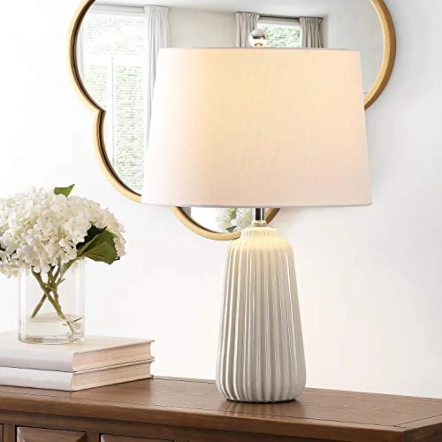Lighting Collection Sawyer Modern Ceramic 24-inch Bedroom Living Room Home Office Desk Nightstand Table Lamp LED Bulb Included
Lighting Collection Sawyer Modern Ceramic 24-inch Bedroom Living Room Home Office Desk Nightstand Table Lamp LED Bulb Included