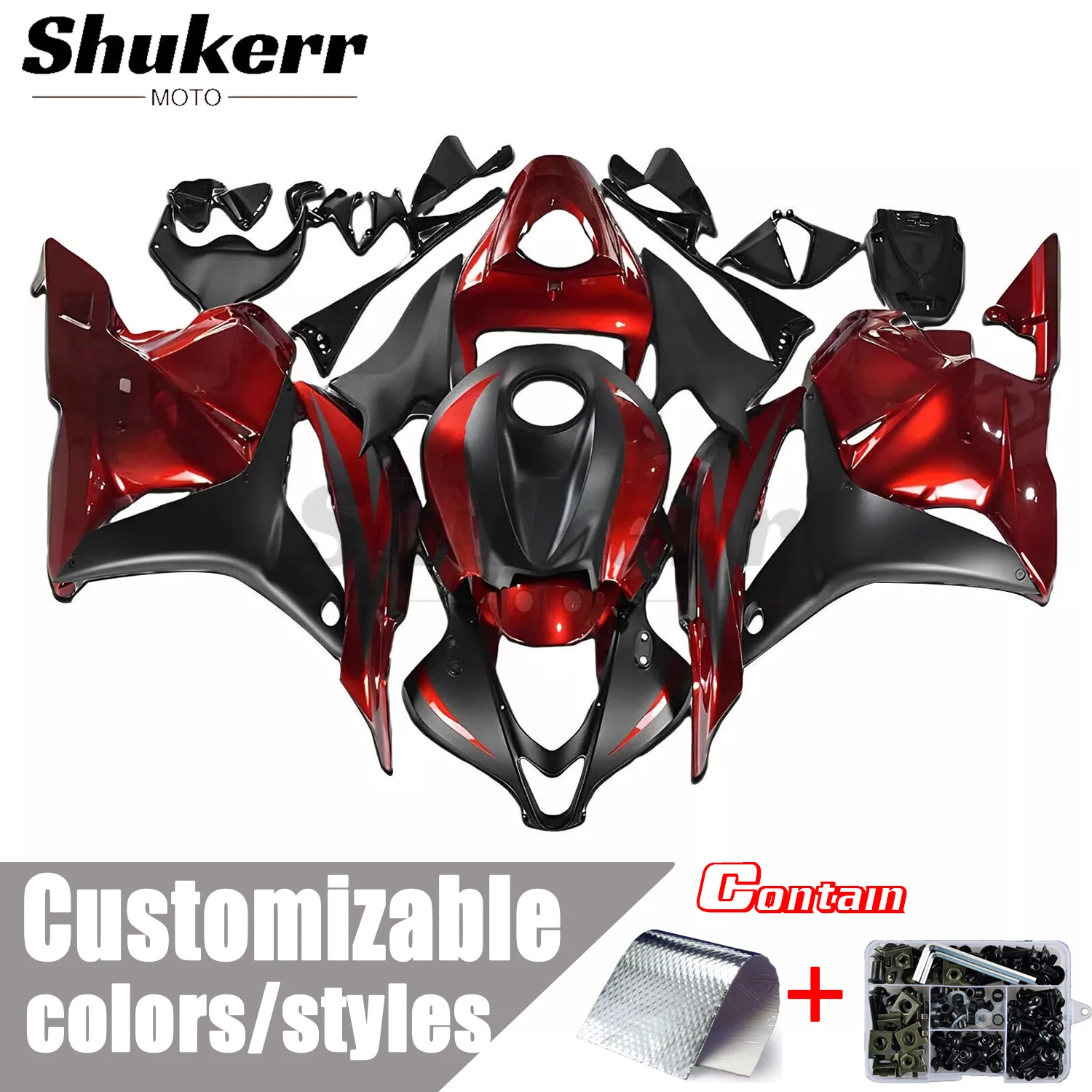 Fit for Honda Cbr600Rr F5 2009-2012 2010 2011New Abs Motorcycle Plastics Fairing Kit Injection Mold Bodywork Panel Kit Black Red
Fit for Honda Cbr600Rr F5 2009-2012 2010 2011New Abs Motorcycle Plastics Fairing Kit Injection Mold Bodywork Panel Kit Black Red