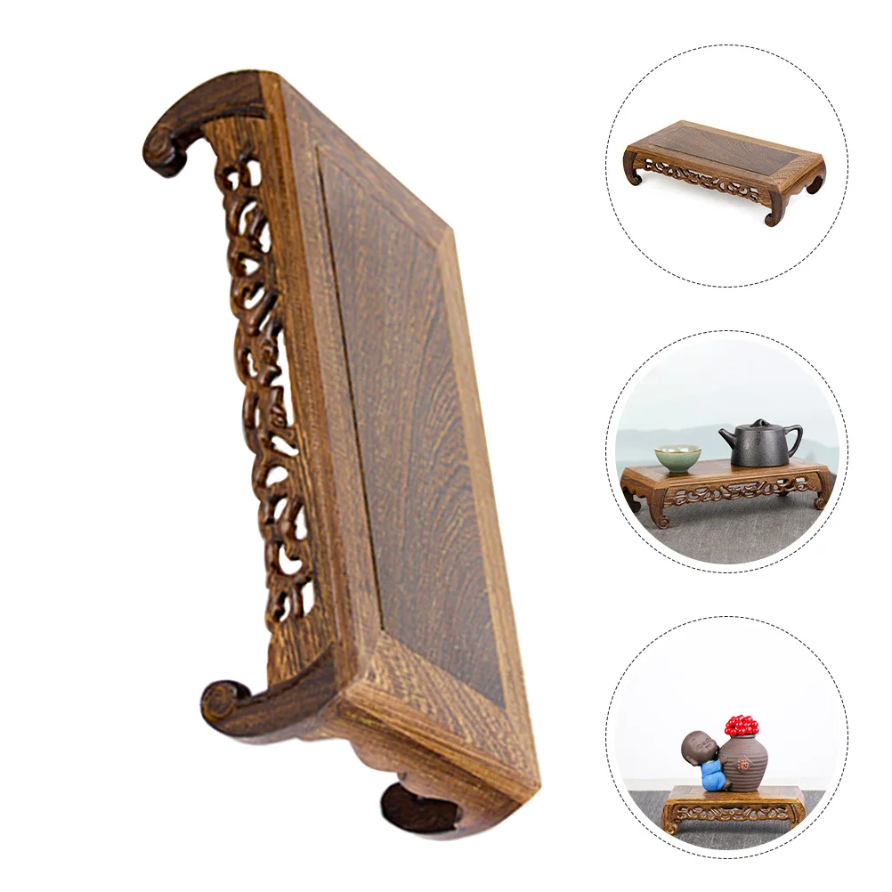 Rectangular Rosewood Display Stand Handcrafted Chinese Wooden Base for Vase Bonsai Lamp Fish Bowl Decoration Pedestal
Rectangular Rosewood Display Stand Handcrafted Chinese Wooden Base for Vase Bonsai Lamp Fish Bowl Decoration Pedestal