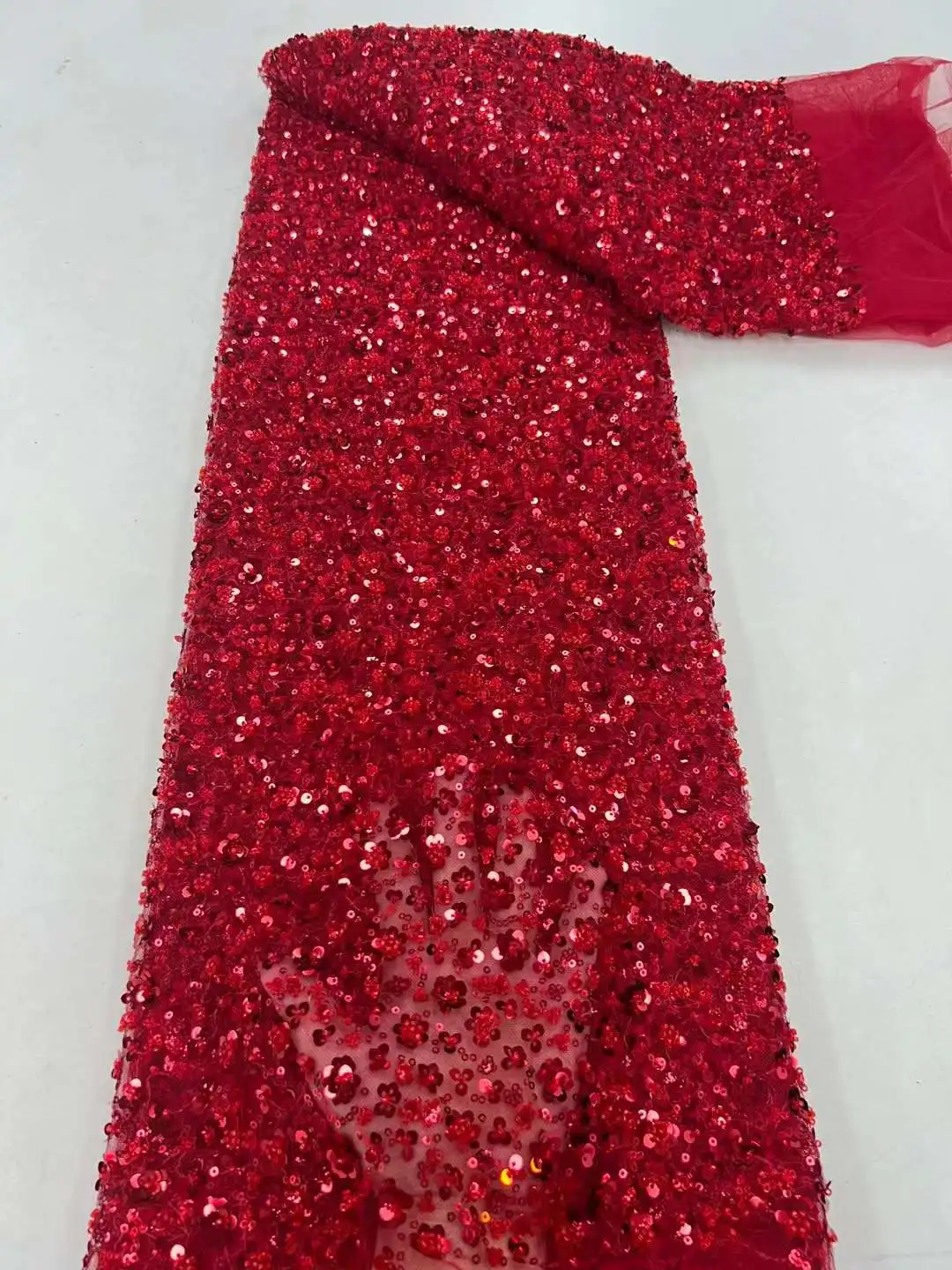 2023 High Quality African Lace Fabric Sequins Mesh Lace France Luxury Beads 3D Embroidered Tulle Lace Fabric For Sewing ZX45Y-1
2023 High Quality African Lace Fabric Sequins Mesh Lace France Luxury Beads 3D Embroidered Tulle Lace Fabric For Sewing ZX45Y-1