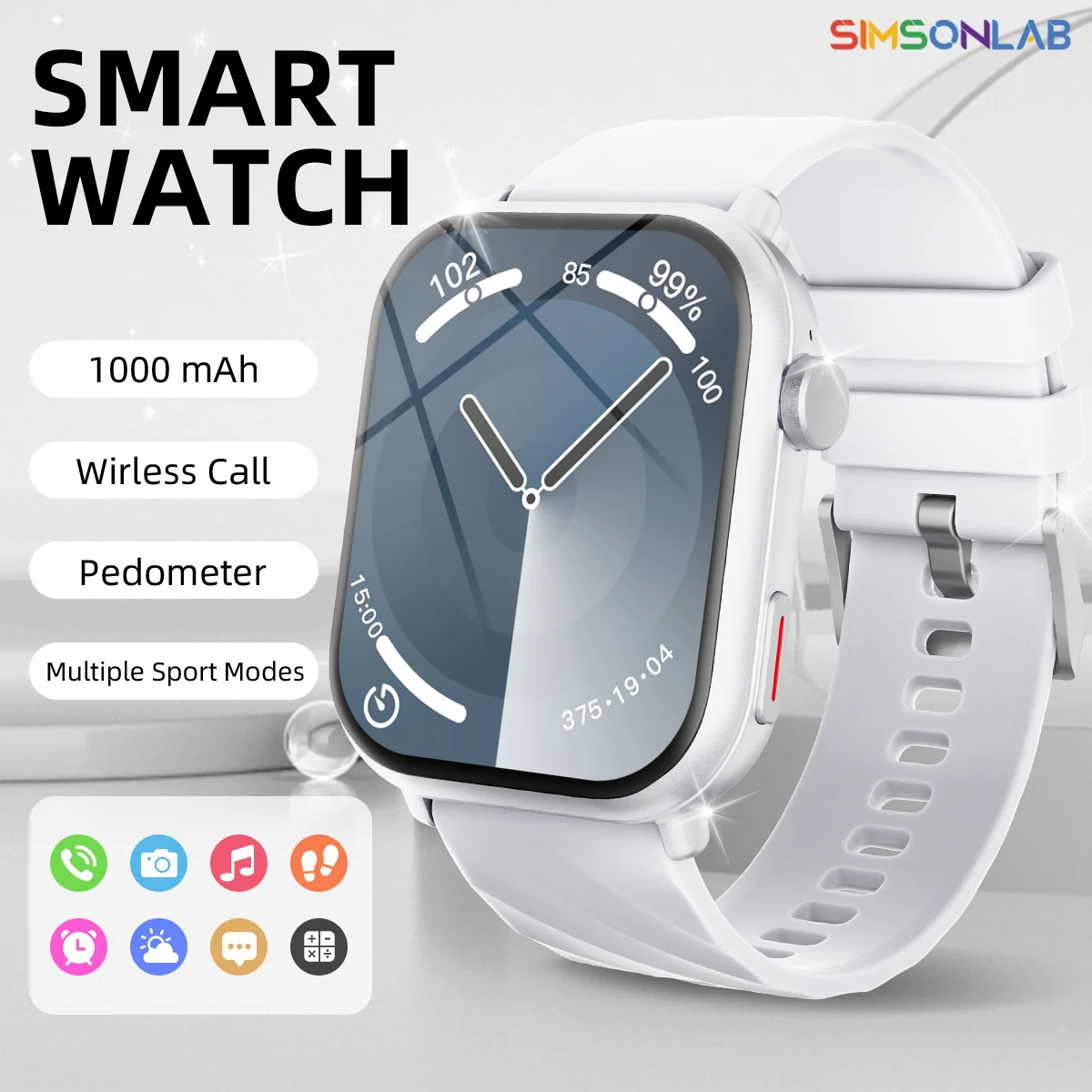 New Smartwatch 2026 1.83''HD Screen AMOLED 1000mAh Large Battery Outdoor Sports Watches IP68 Waterproof for Men Women Gifts
New Smartwatch 2026 1.83''HD Screen AMOLED 1000mAh Large Battery Outdoor Sports Watches IP68 Waterproof for Men Women Gifts