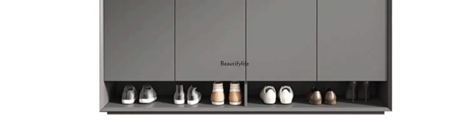 Solid wood door shoe cabinet household modern simple storage locker
Solid wood door shoe cabinet household modern simple storage locker