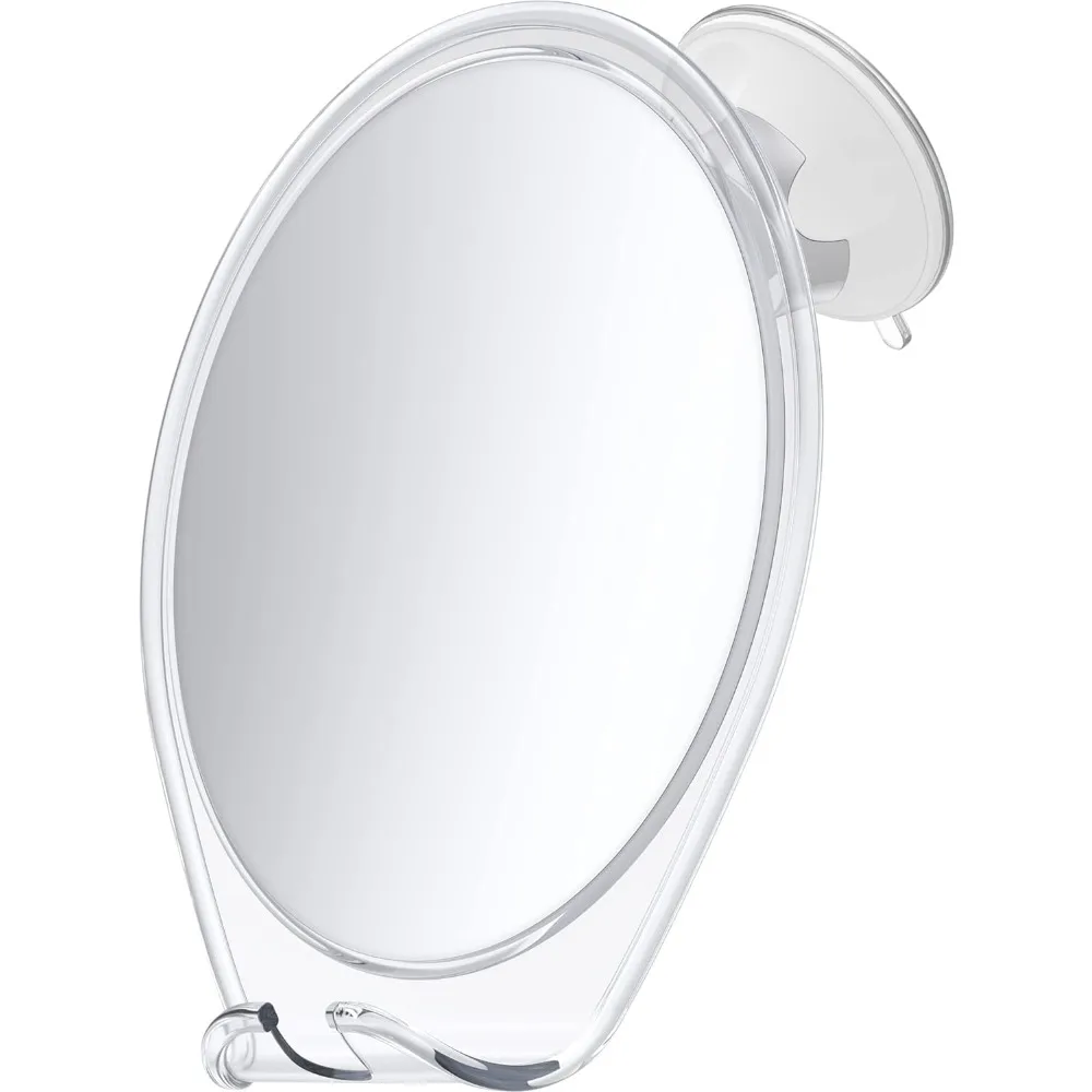 Shower Mirror Fogless for Shaving - with Suction, Razor Holder for Shower & Swivel, Small Mirror, Shower Accessories
Shower Mirror Fogless for Shaving - with Suction, Razor Holder for Shower & Swivel, Small Mirror, Shower Accessories