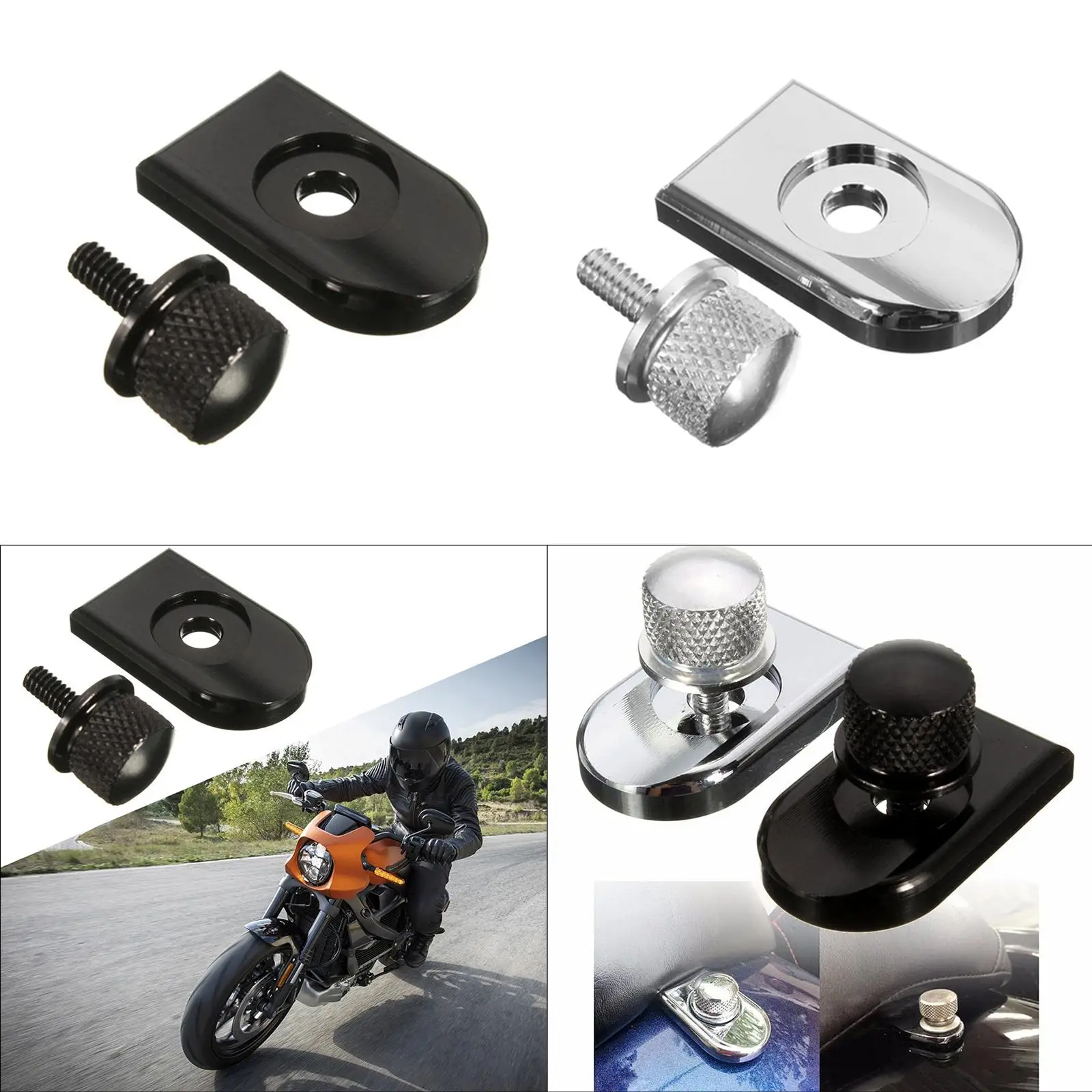 Болт сиденья мотоцикла, винт вкладки, замена профессионального сверхмощного болта сиденья с ЧПУ 
Болт сиденья мотоцикла, винт вкладки, замена профессионального сверхмощного болта сиденья с ЧПУ