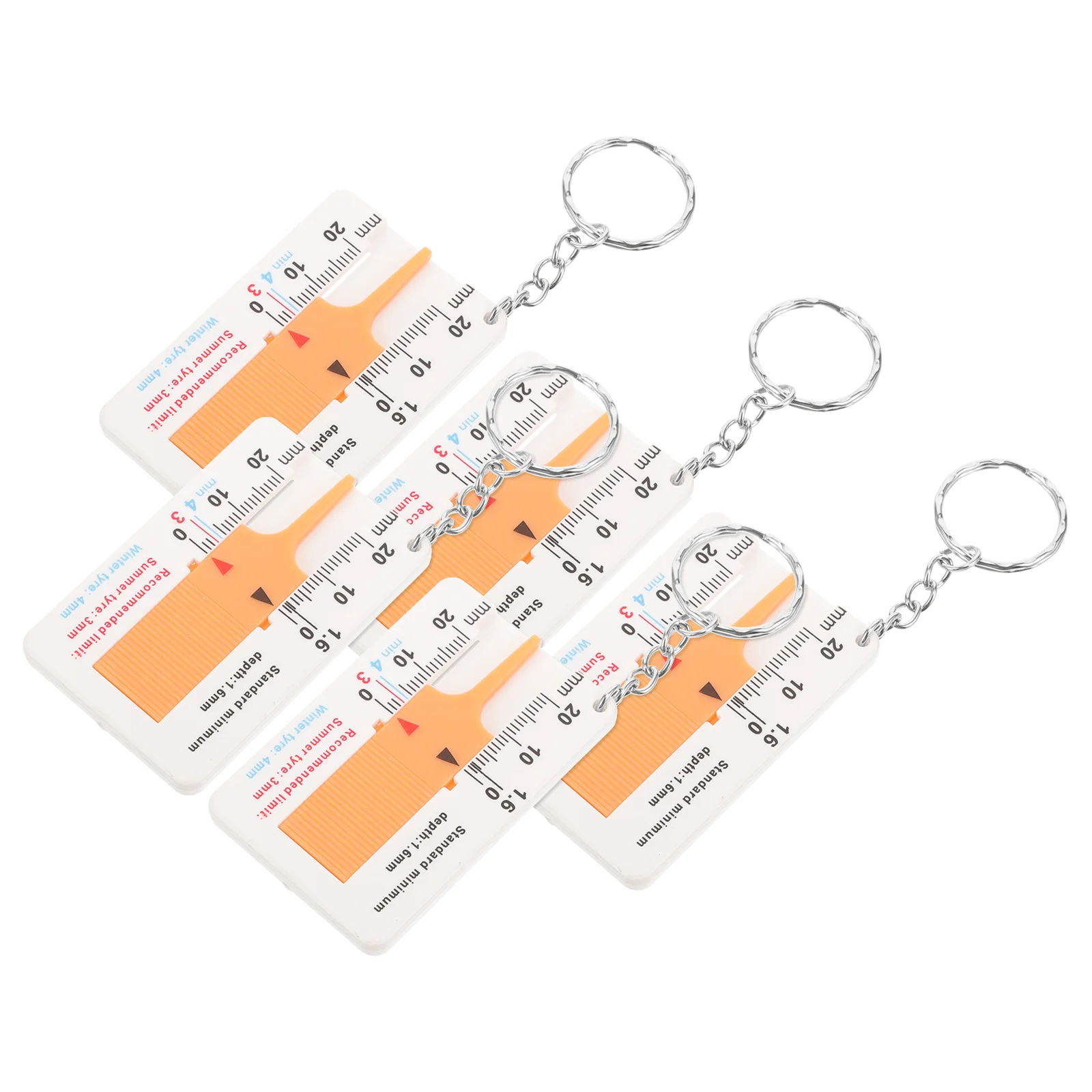 5 Pcs Tire Depth Gauge Thread Car Tires Pressure Tool for Measuring Tread Meter
5 Pcs Tire Depth Gauge Thread Car Tires Pressure Tool for Measuring Tread Meter