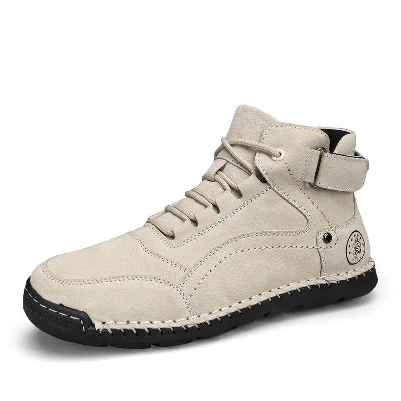 Winter Waterproof Men's Casual Leather Shoes Flannel High Top Luxury Quality Male Casual Shoes Rubber Warm Winter Shoes for Mens
Winter Waterproof Men's Casual Leather Shoes Flannel High Top Luxury Quality Male Casual Shoes Rubber Warm Winter Shoes for Mens
