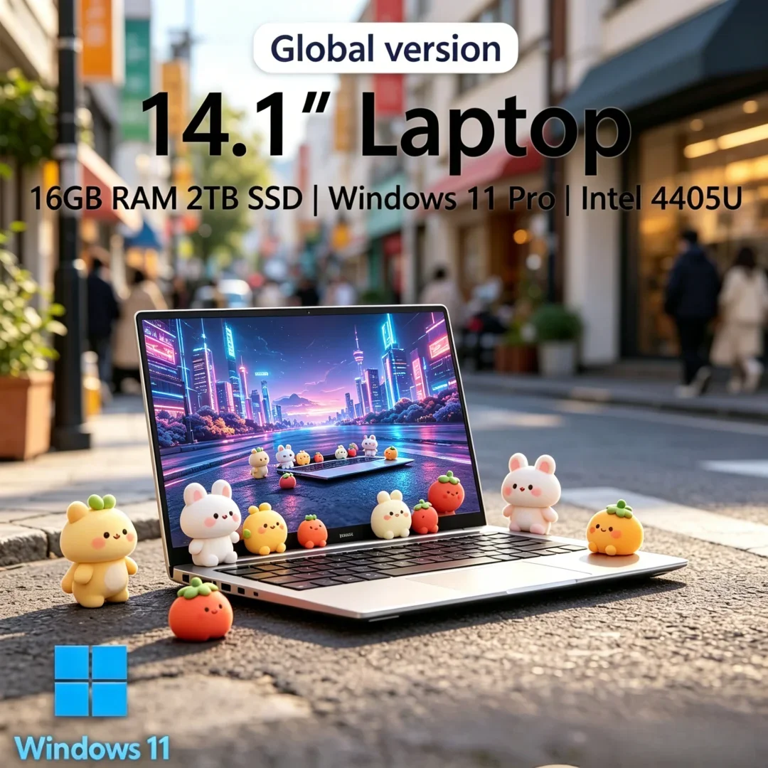 2026 Exalted Compact 14.1 Inch Gaming PC Intel 4405U Hyperthin 16GB RAM 2TB SSD 1920*1080 Windows 11 Pro Distinctive Sleek Study
2026 Exalted Compact 14.1 Inch Gaming PC Intel 4405U Hyperthin 16GB RAM 2TB SSD 1920*1080 Windows 11 Pro Distinctive Sleek Study