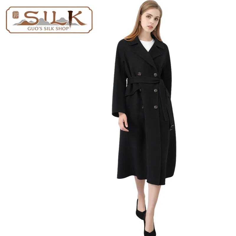High-end Double-sided Cashmere Women's Coat - Classic Wool Double-Button Outfit - Outdoor Elegant Women's Clothing
High-end Double-sided Cashmere Women's Coat - Classic Wool Double-Button Outfit - Outdoor Elegant Women's Clothing
