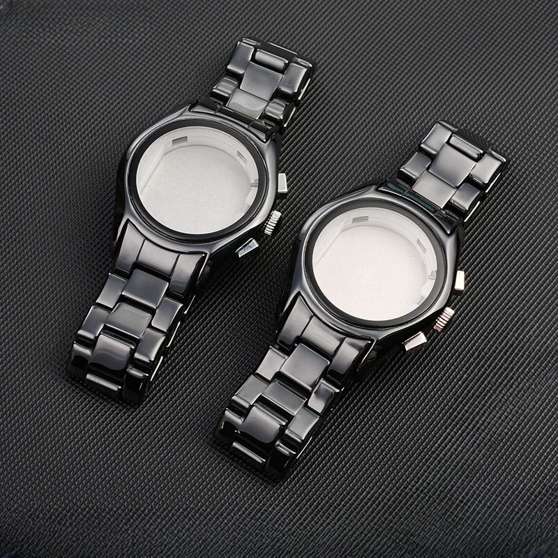 For Armani Ceramics Black Warrior Solid Stainless Steel Watchbands Ar1451 // 1400/1410 Men's Comfortable Secure Watch Strap
For Armani Ceramics Black Warrior Solid Stainless Steel Watchbands Ar1451 // 1400/1410 Men's Comfortable Secure Watch Strap