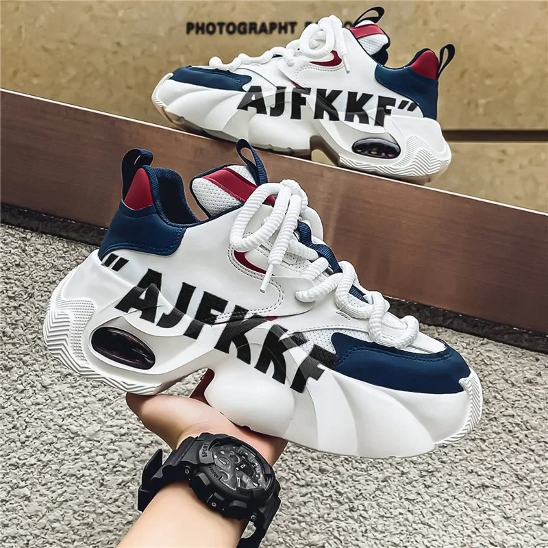 Fashion Designer Men's Shoes Luxury Casual Sneakers for Men Comfortable Platform Height Increasing Breathable High Top Sneakers
Fashion Designer Men's Shoes Luxury Casual Sneakers for Men Comfortable Platform Height Increasing Breathable High Top Sneakers