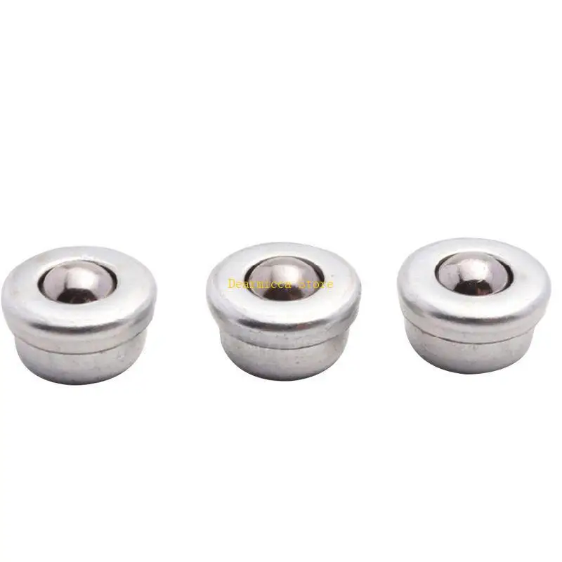 P0UE 10 Pcs Flange Mounted Steel Round Conveyor Ball Roller Ball Transfer Bearing for Conveyor, Roller Stand, Transmission
P0UE 10 Pcs Flange Mounted Steel Round Conveyor Ball Roller Ball Transfer Bearing for Conveyor, Roller Stand, Transmission