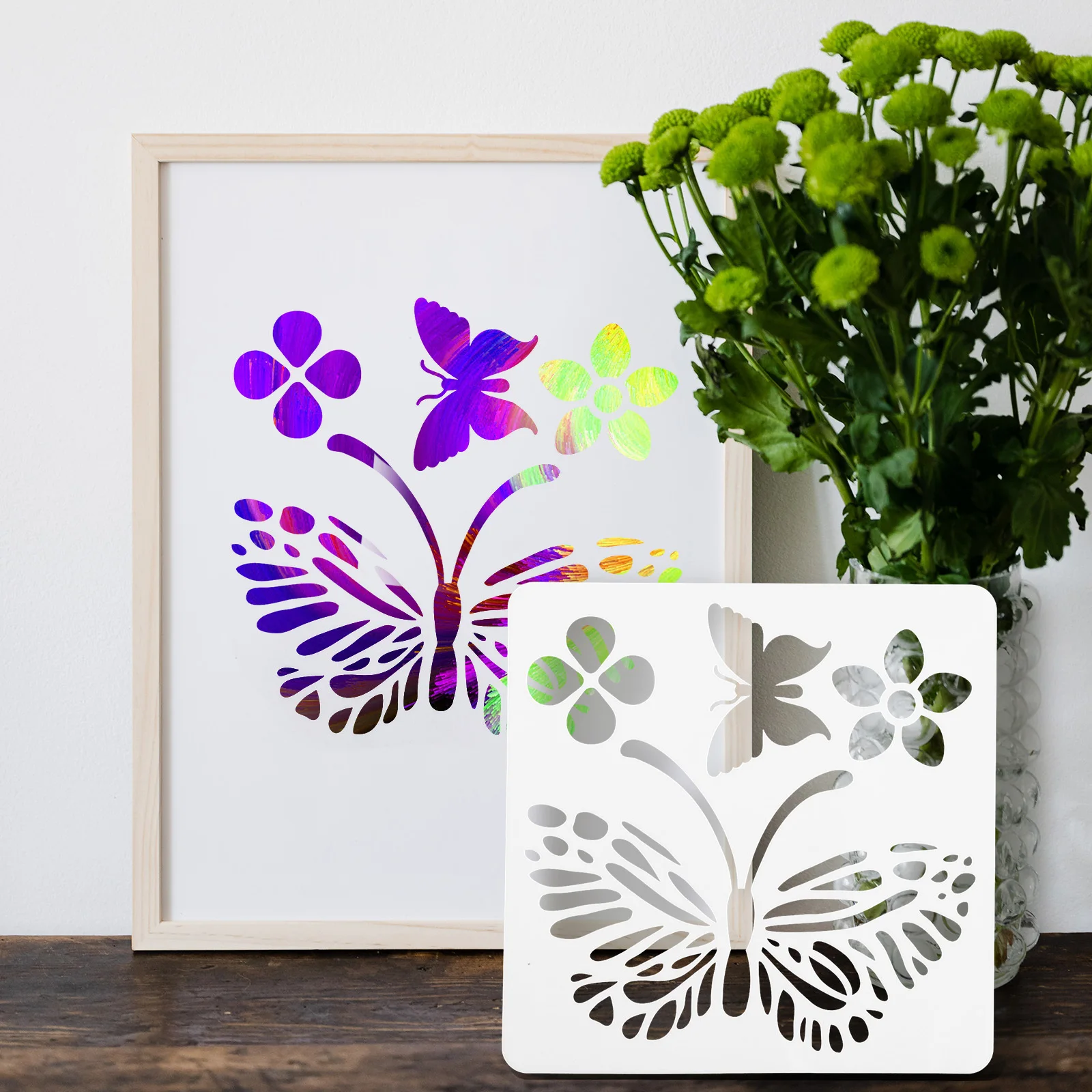 2Sets Painting Stencils for Crafts Templates for Journaling Gift Labels Holiday Decorations Small Stencils
2Sets Painting Stencils for Crafts Templates for Journaling Gift Labels Holiday Decorations Small Stencils