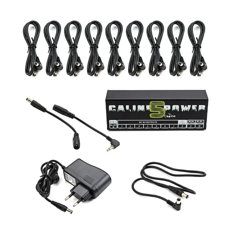 Guitar Pedal Power Supply with Short Circuit Protections for Bass Effect Pedals
Guitar Pedal Power Supply with Short Circuit Protections for Bass Effect Pedals