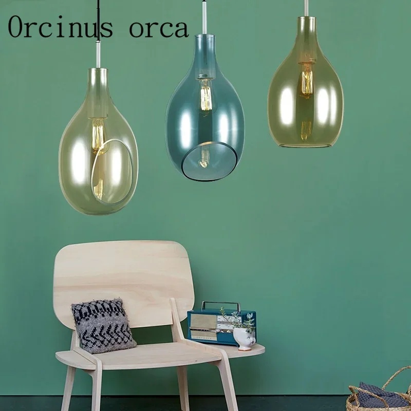 Modern minimalist Nordic chandelier restaurant bar desk lamp vintage one head glass lamp
Modern minimalist Nordic chandelier restaurant bar desk lamp vintage one head glass lamp