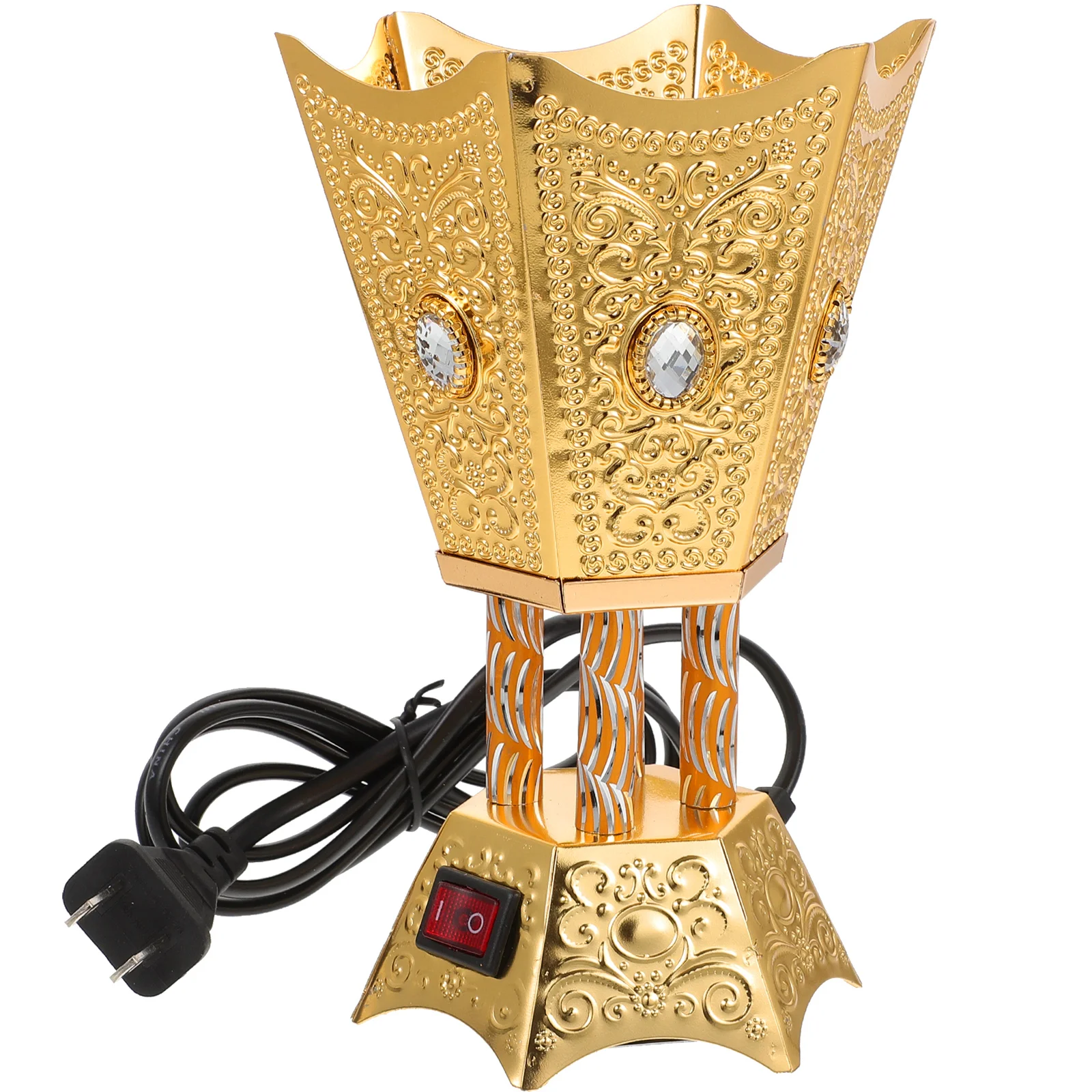 Electric Incense Retro Censer Home Decorative Metal Burner Reusable Household In Censer Holder Vintage
Electric Incense Retro Censer Home Decorative Metal Burner Reusable Household In Censer Holder Vintage