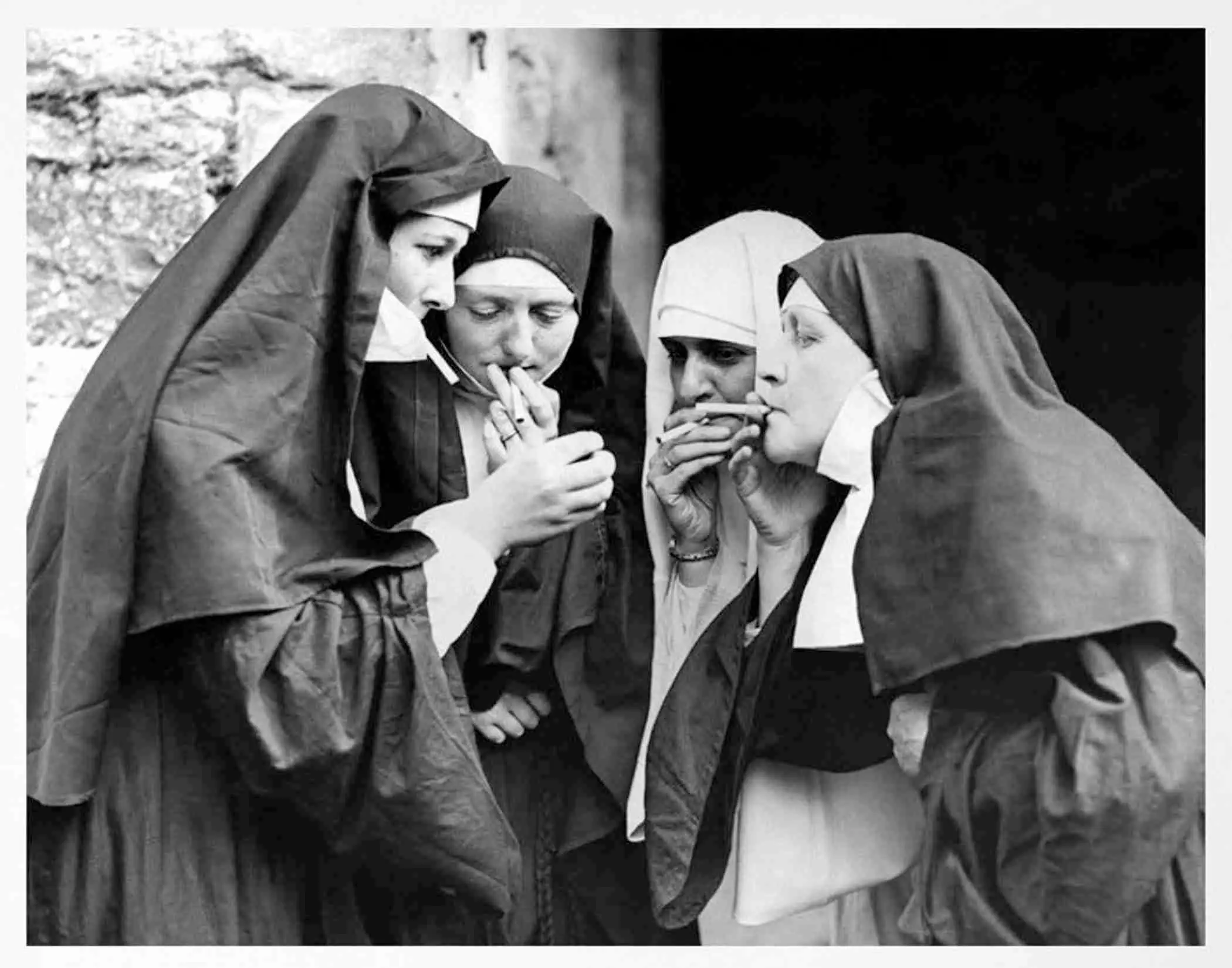 Vintage Smoking Nun Smoke Break Movie, Art Picture Print Silk Poster, Home Wall Decor
Vintage Smoking Nun Smoke Break Movie, Art Picture Print Silk Poster, Home Wall Decor