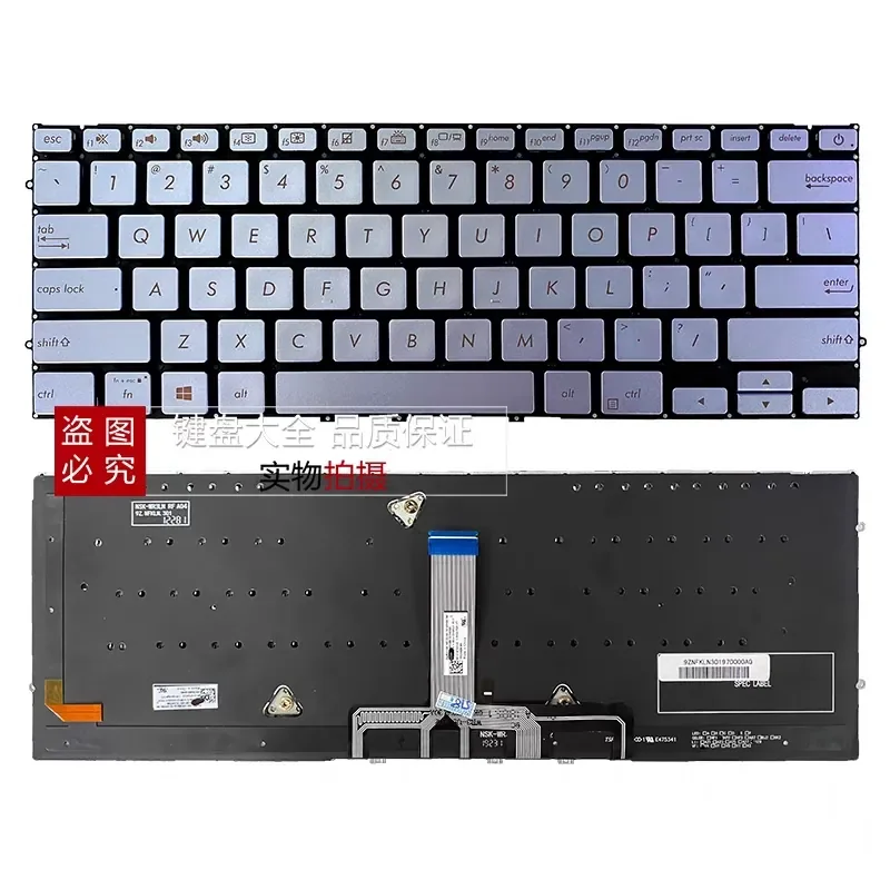 Keyboard for New ZenBook UX392 S13 Notebook Ultrabook Keyboard
Keyboard for New ZenBook UX392 S13 Notebook Ultrabook Keyboard