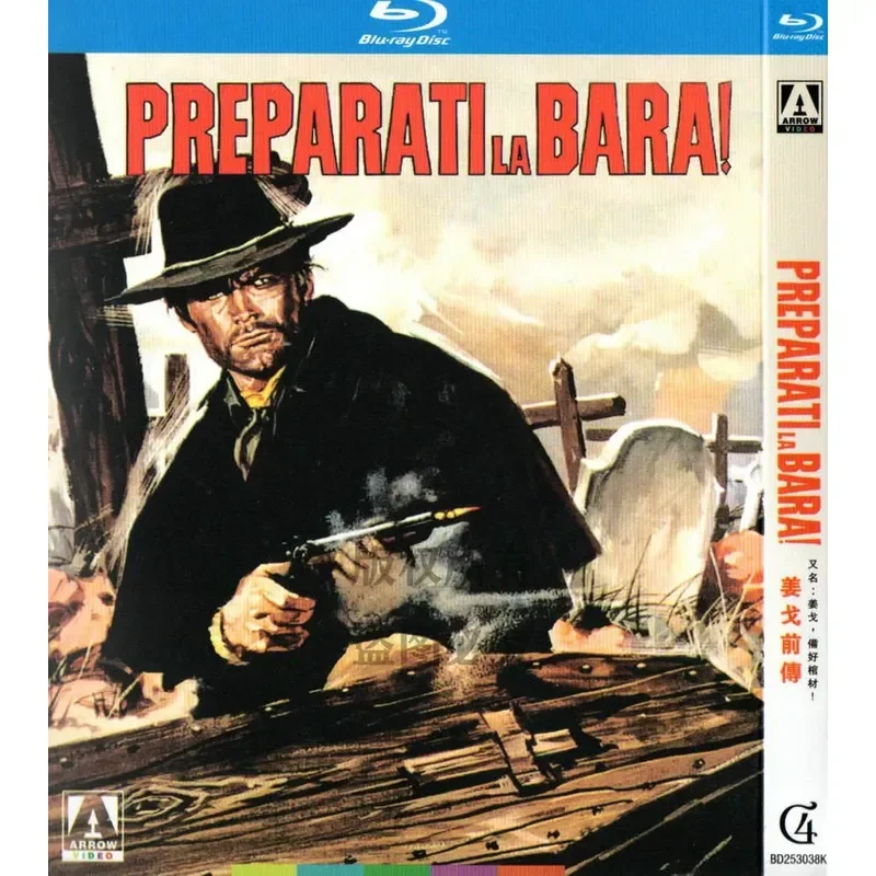 Blu-ray Italian Western Action Movie Django Prequel High Definition 1080P 1BD Disc Non-DVD
Blu-ray Italian Western Action Movie Django Prequel High Definition 1080P 1BD Disc Non-DVD