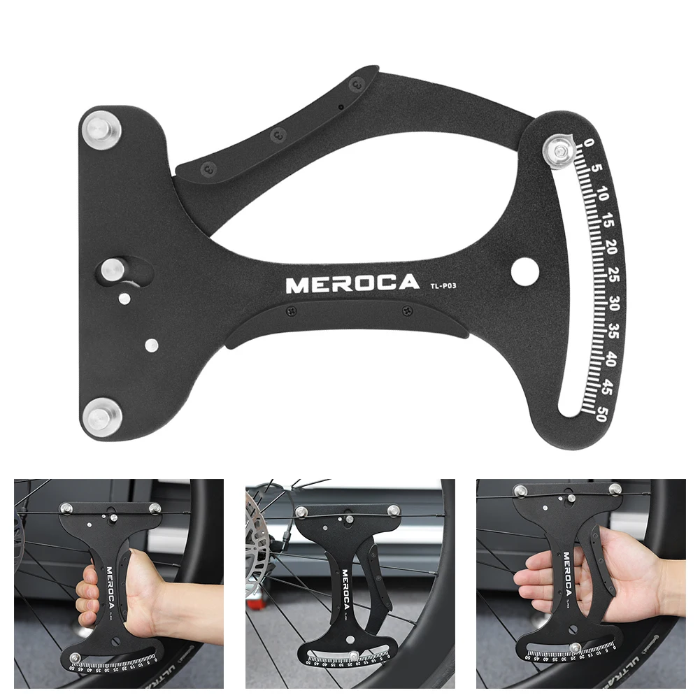 For Bicycle Wheels Bike Spoke Tension Meter Bicycle Maintenance CNC Finished Design Compact Size For Portability
For Bicycle Wheels Bike Spoke Tension Meter Bicycle Maintenance CNC Finished Design Compact Size For Portability