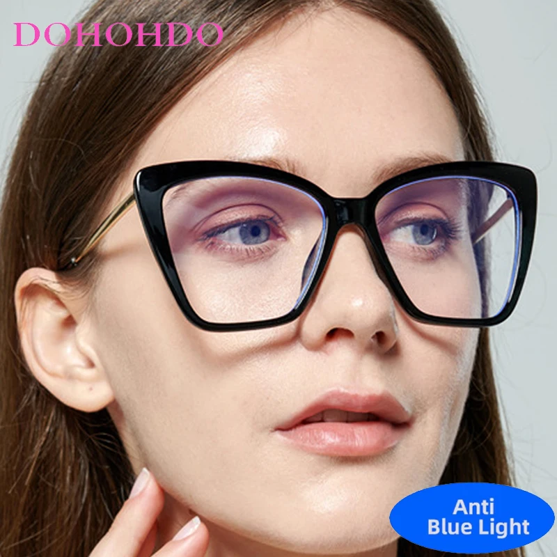Trendy Big Frame Anti Blue Light Computer Glasses Women Fashion Brand Designer Gaming Glasses Man For Office Work Lentes Очки
Trendy Big Frame Anti Blue Light Computer Glasses Women Fashion Brand Designer Gaming Glasses Man For Office Work Lentes Очки
