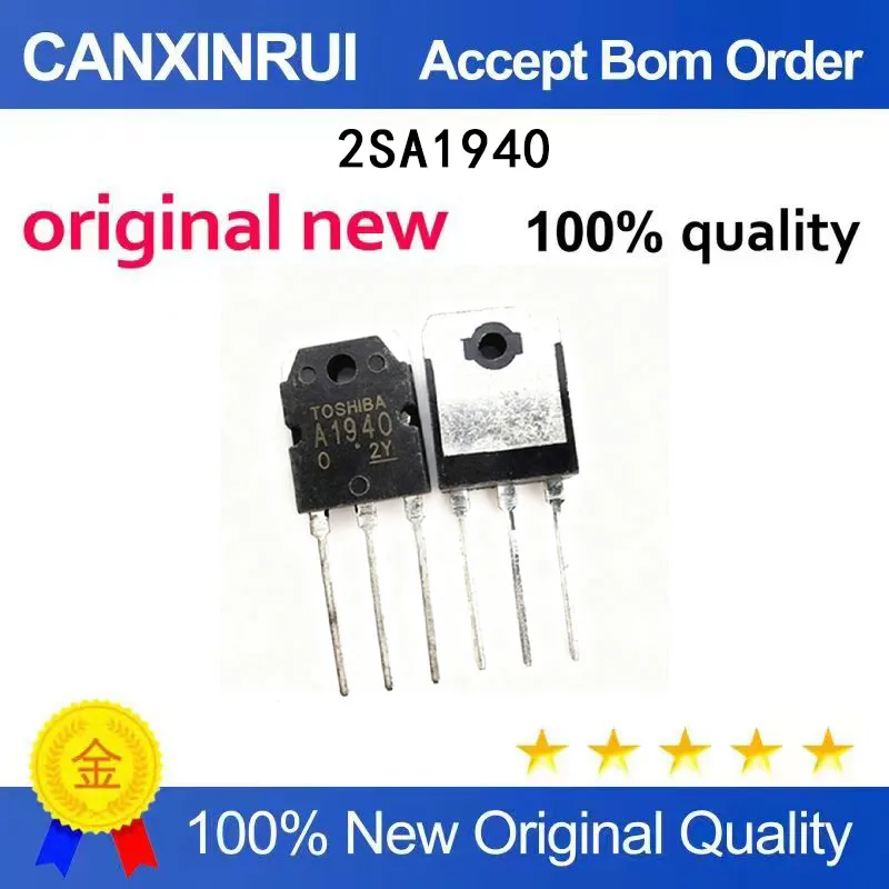 (5-100 Pieces) Brand new 2SA1940-O 2SA1940 silk screen A1940 TO-3P spot chip IC
(5-100 Pieces) Brand new 2SA1940-O 2SA1940 silk screen A1940 TO-3P spot chip IC
