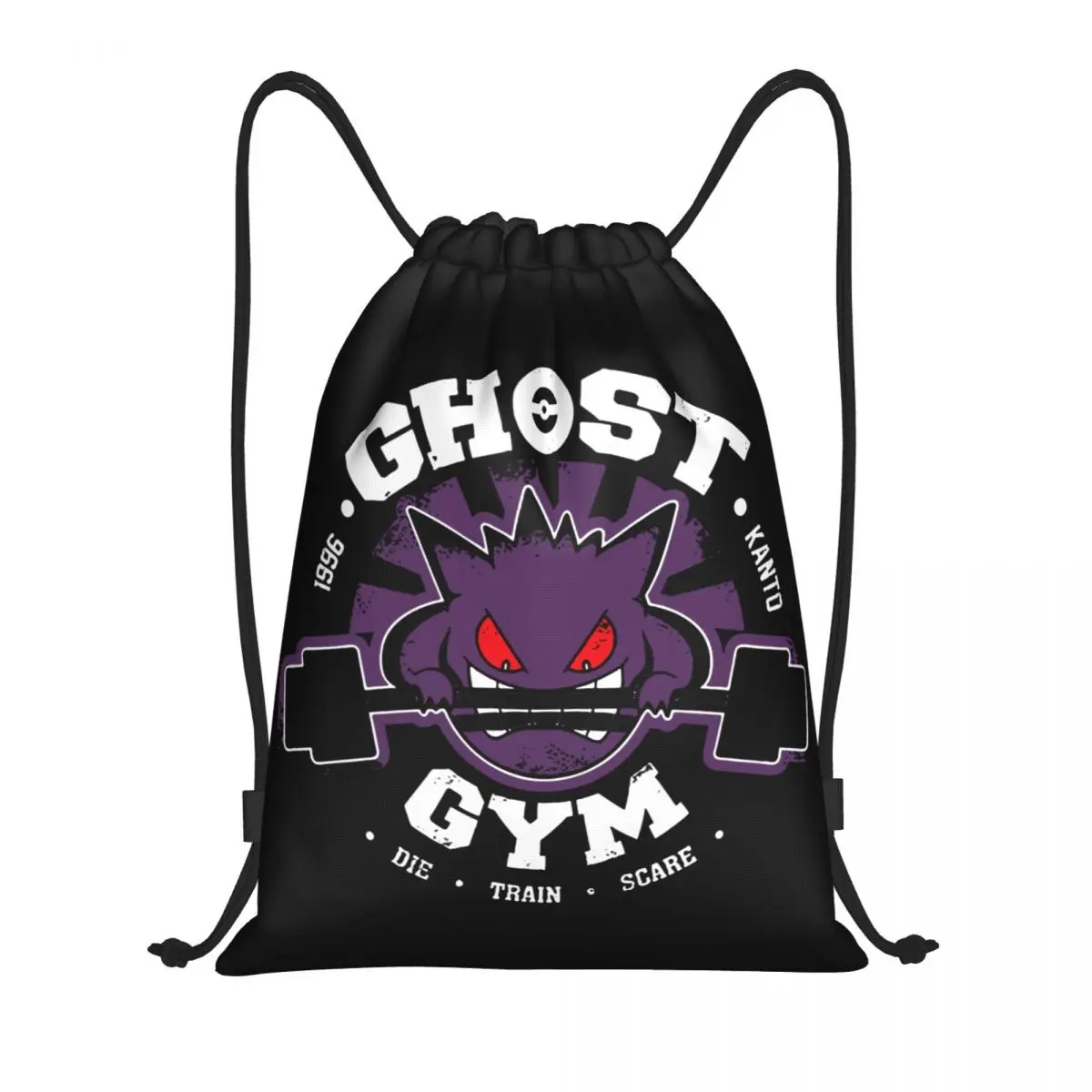 Ghost Gym Drawstring Backpack Gym Sports Sackpack Gengar Kaiju Style Pokemoned String Bag for Exercise
Ghost Gym Drawstring Backpack Gym Sports Sackpack Gengar Kaiju Style Pokemoned String Bag for Exercise