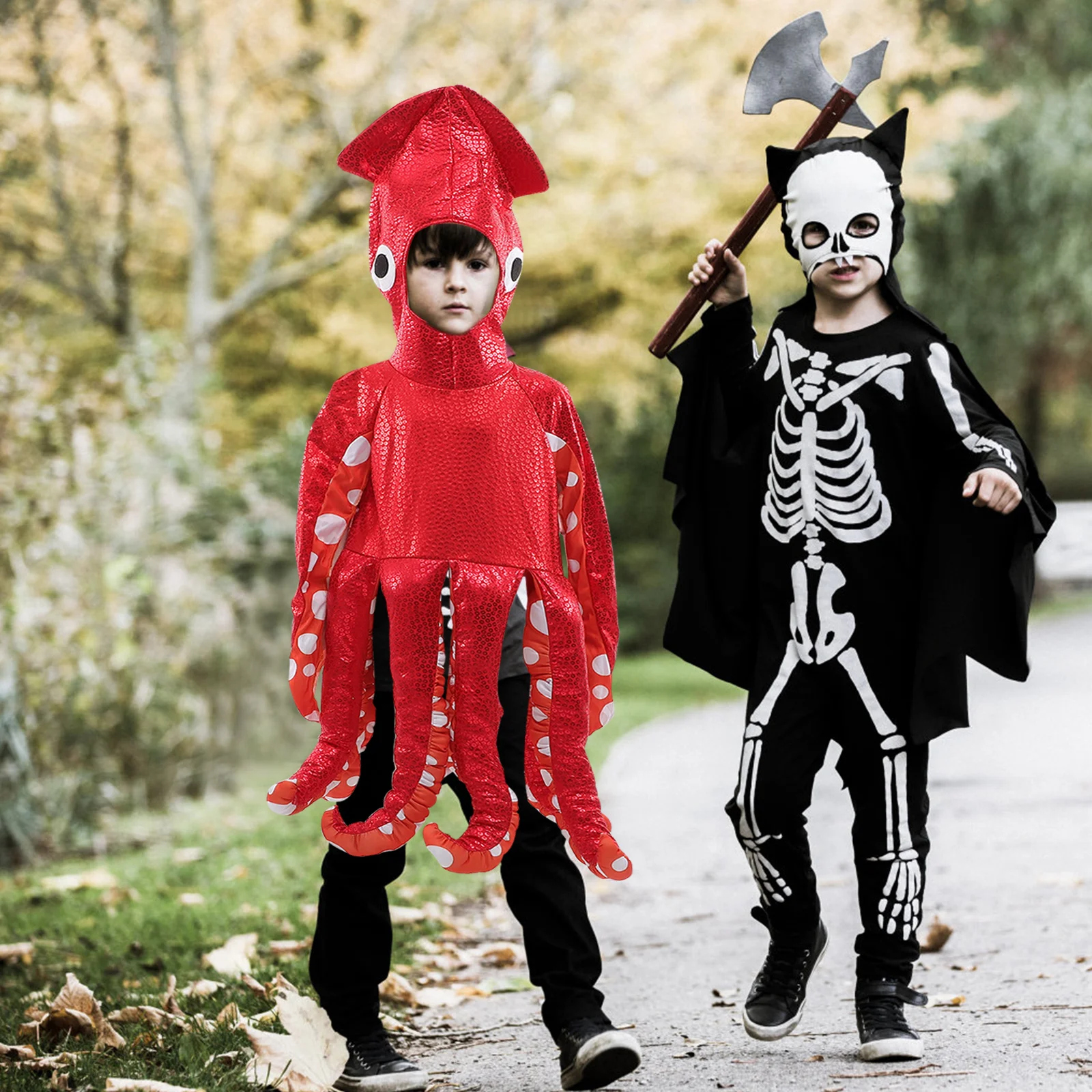 Clothes for Kids Role Play Costume Squid Jumpsuit Red Halloween Party Performance
Clothes for Kids Role Play Costume Squid Jumpsuit Red Halloween Party Performance