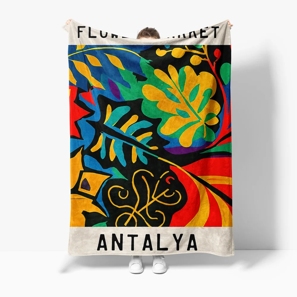 Vibrant Abstract Leaf Print Throw Blanket Sofa Bed Decorative Bedspread for Living Room Bedroom Home Decor
Vibrant Abstract Leaf Print Throw Blanket Sofa Bed Decorative Bedspread for Living Room Bedroom Home Decor