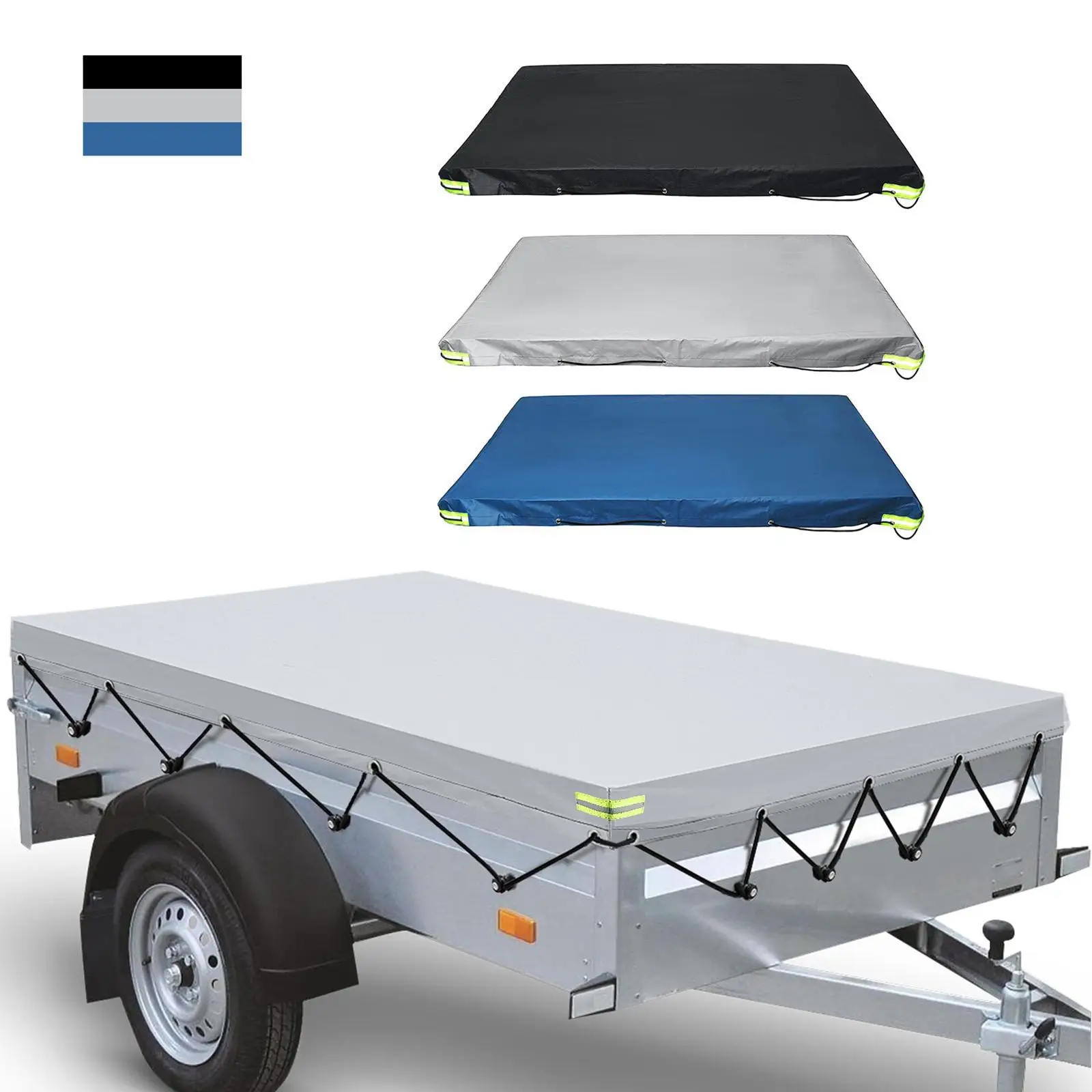 Trailer Cover Waterproof Oxford Cloth Pickup Truck Bed Cover Fit for Travel
Trailer Cover Waterproof Oxford Cloth Pickup Truck Bed Cover Fit for Travel