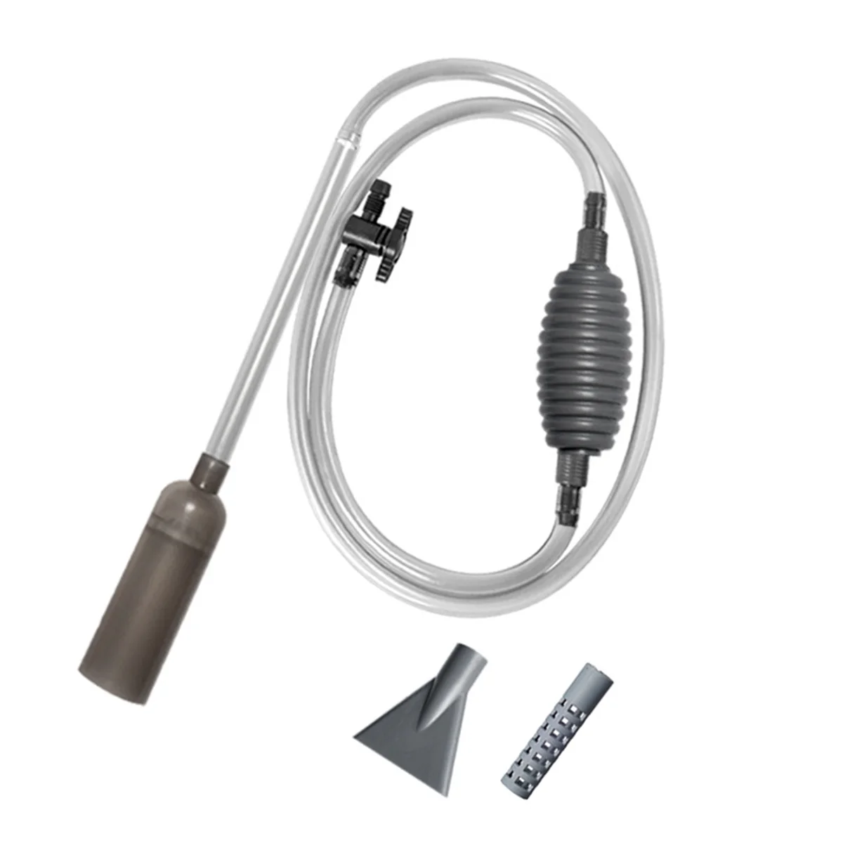 A72P Fish Tank Water Changer with Filter Nozzle Handheld Aquarium Gravel Cleaner Removable Fish Tank Siphon Hose
A72P Fish Tank Water Changer with Filter Nozzle Handheld Aquarium Gravel Cleaner Removable Fish Tank Siphon Hose