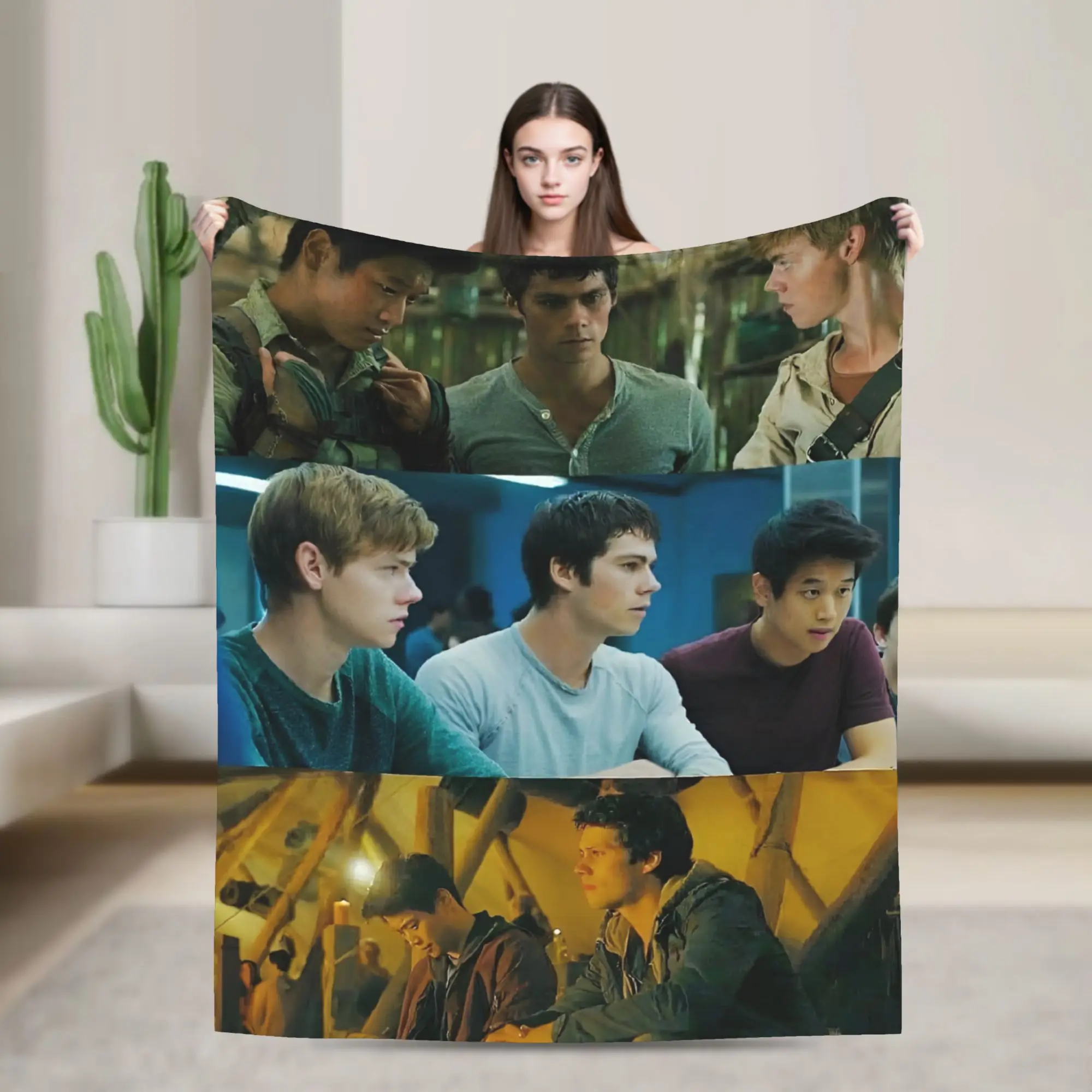 The Maze Runner Flannel Blankets Newt X Thomas Warm Soft Throw Blanket for Outdoor Decorative Novelty Bedspread Sofa Bed Cover
The Maze Runner Flannel Blankets Newt X Thomas Warm Soft Throw Blanket for Outdoor Decorative Novelty Bedspread Sofa Bed Cover