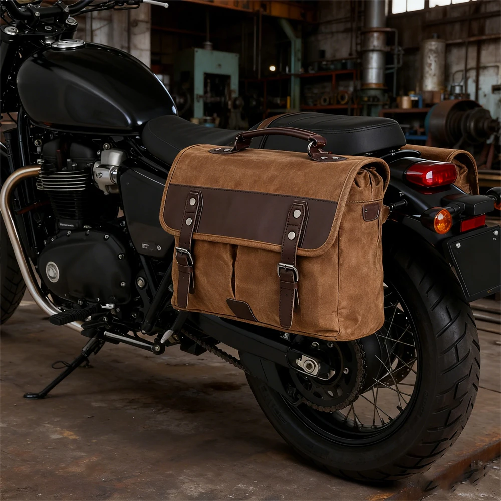 Motorcycle Side Bag Waterproof Retro Travel Luggage Rear Seat Bag For HONDA BMW Motorbike Tail Bag Electric Vehicle Hanging Bag
Motorcycle Side Bag Waterproof Retro Travel Luggage Rear Seat Bag For HONDA BMW Motorbike Tail Bag Electric Vehicle Hanging Bag