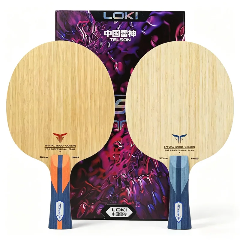 LOKI TELSON Speed Table Tennis Blade TELSON China Ping Pong Blade Baseplate 5+2 Carbon OFF+ for Advanced Players
LOKI TELSON Speed Table Tennis Blade TELSON China Ping Pong Blade Baseplate 5+2 Carbon OFF+ for Advanced Players