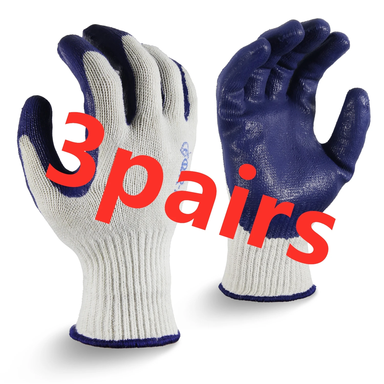 3Pairs Work Gloves For Men & Women, High Dexterity For Multipurpose, Excellent Grip
3Pairs Work Gloves For Men & Women, High Dexterity For Multipurpose, Excellent Grip