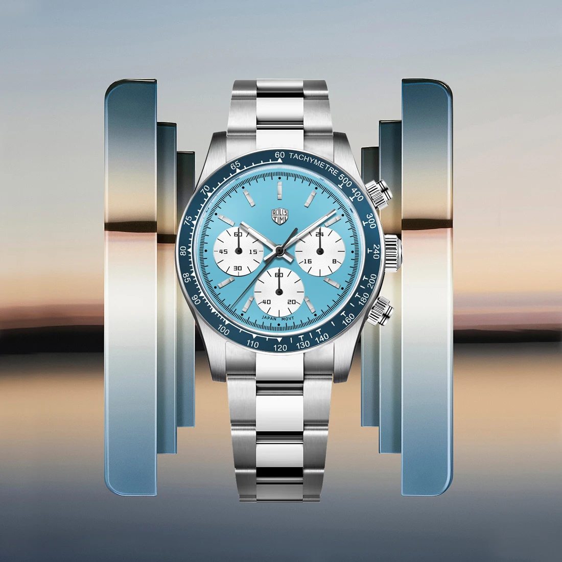 2025 New RollsTimi Men's Watches Luxury Quartz Wristwatches VK63 Chronograph Watch For Men AR Sapphire Ceramic Bezel Waterproof
2025 New RollsTimi Men's Watches Luxury Quartz Wristwatches VK63 Chronograph Watch For Men AR Sapphire Ceramic Bezel Waterproof